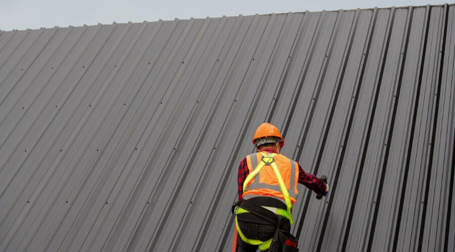 Professional metal roof installation services in Agency, MO